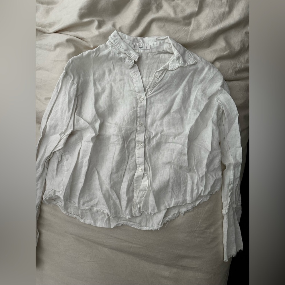 White Button-Up Shirt